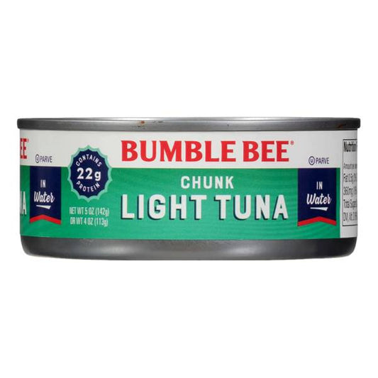 BUMBLE BEE CHUNK LIGHT TUNA WATER 5oz xxx CB xxx