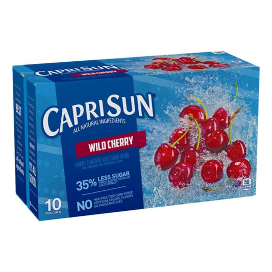 CAPRISUN WILD CHERRY 10PK