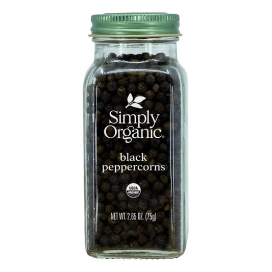 SIMPLY ORGANIC BLACK PEPPERCONS 2.65oz
