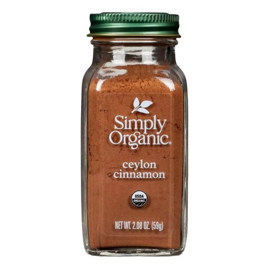 SIMPLY ORGANIC CEYLON CINNAMON 2.08oz