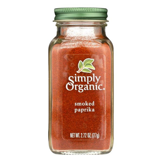 SIMPLY ORGANIC SMOKED PAPRIKA 2.72oz