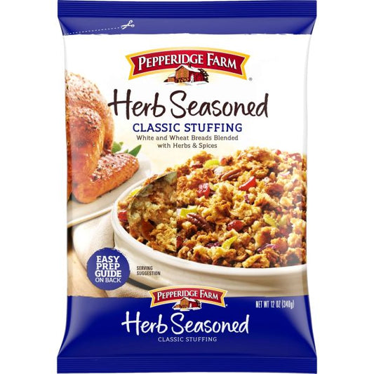 PF FARM HERB SEASONED STUFFING 12OZ