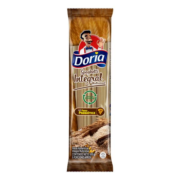 DORIA SPAGHETTI MULTICEREAL 500G (INTEGRAL)
