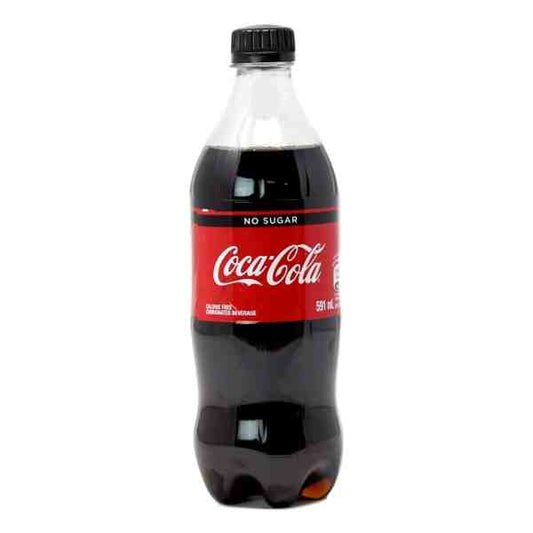 COCA COLA COKE ZERO NO SUGAR 20oz BOTTLE