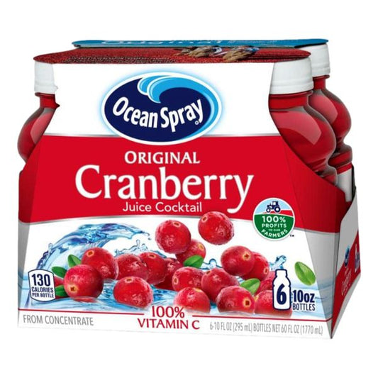 OCEAN SPRAY CRANBERRY COACKTAIL 10 OZ 4X6