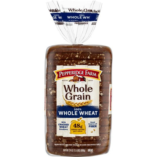 PEPPERIDGE FARMS WHOLE GRAIN BREAD 24oz