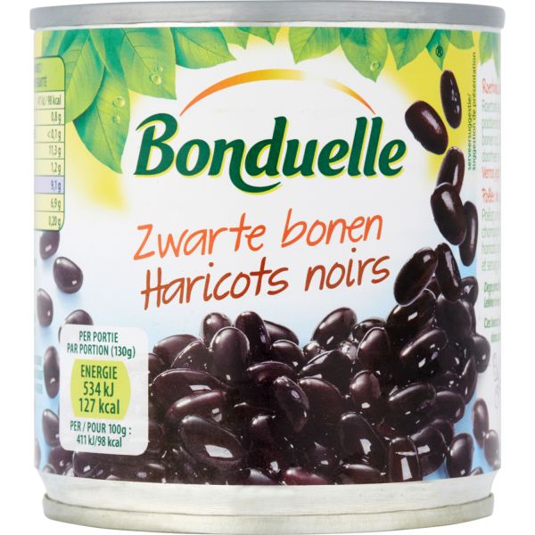 BONDUELLE ZWARTE BONEN 200gr