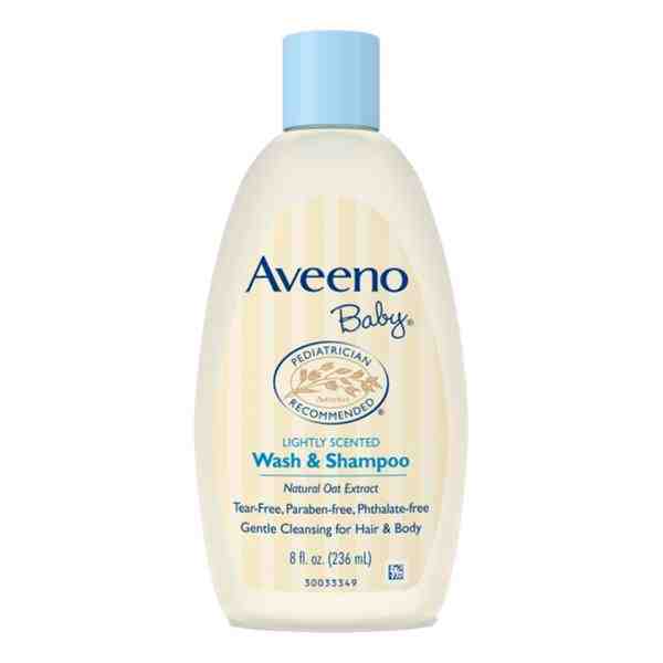 AVEENO BABY WASH SHAMPOO 8oz