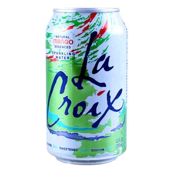 LA CROIX MANGO WATER 12oz CAN