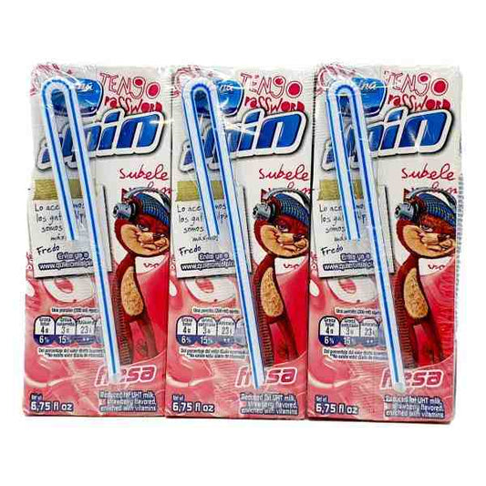 STRAWBERRY MILK 200ml 3 PACK