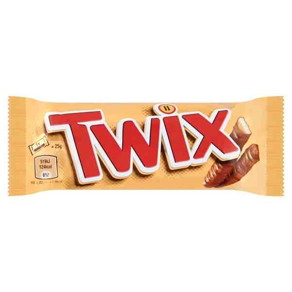 TWIX CARAMEL SINGLE 50GR