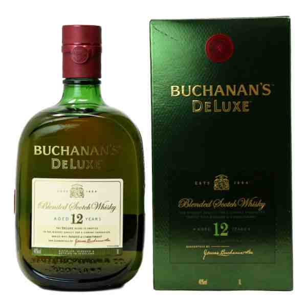 BUCHANAN DELUXE WHISKEY 12 YO 1L