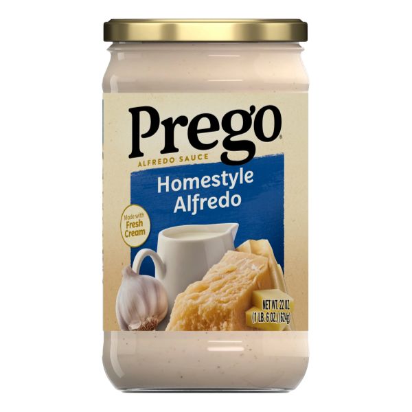 PREGO SAUCE ALFREDO HOMESTYLE 22 oz
