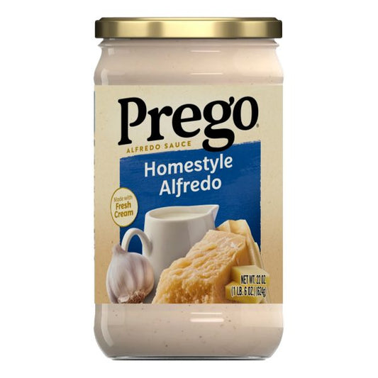 PREGO SAUCE ALFREDO HOMESTYLE 22 oz