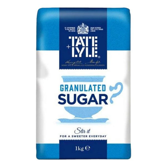 WHITE GRANULATED SUGAR TATE+LYLE 1 KG