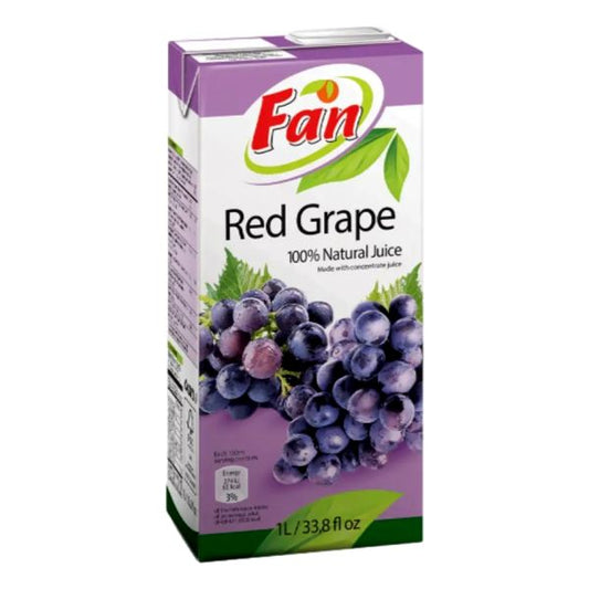 FAN JUICE RED GRAPE 100% 1L