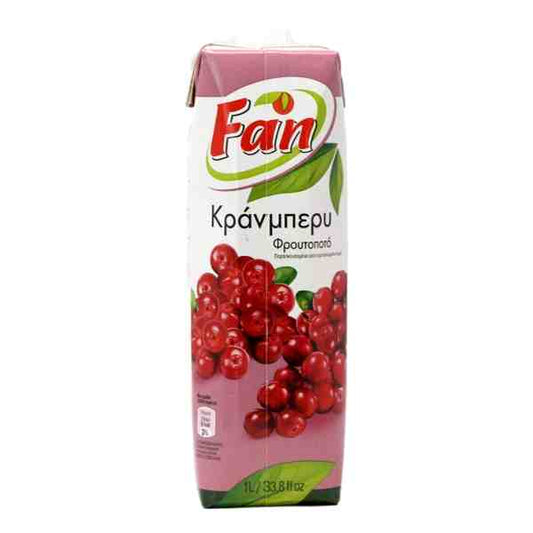 FAN JUICE CRANBERRY 1L