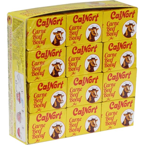 CALNORT BOUILLON BEEF HALAL 36PCS