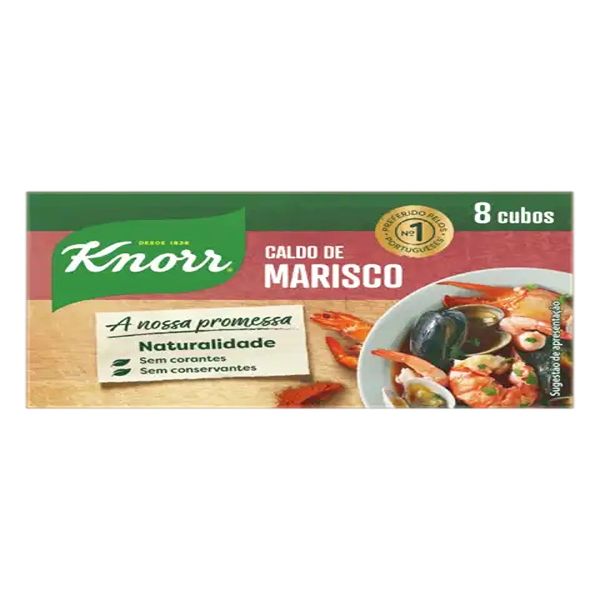 KNORR CALDO MARISCO PORT. CUBOS 8CT