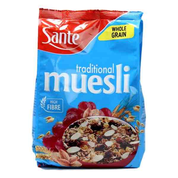 SANTE MUESLI TRADITIONAL DATE- APPLE-RAISIN 8/350gr