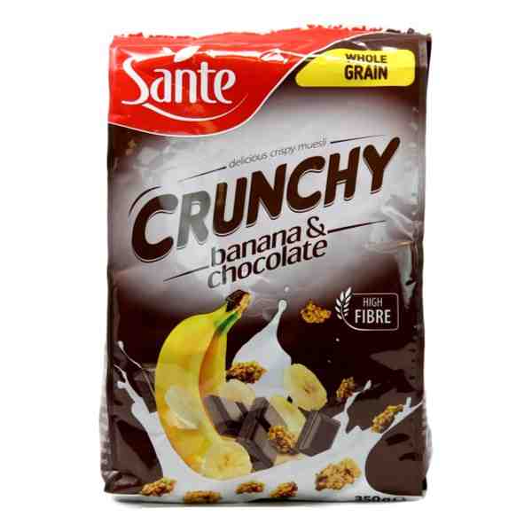 SANTE CRUNCHY BANANA & CHOCOLATE 14/350gr