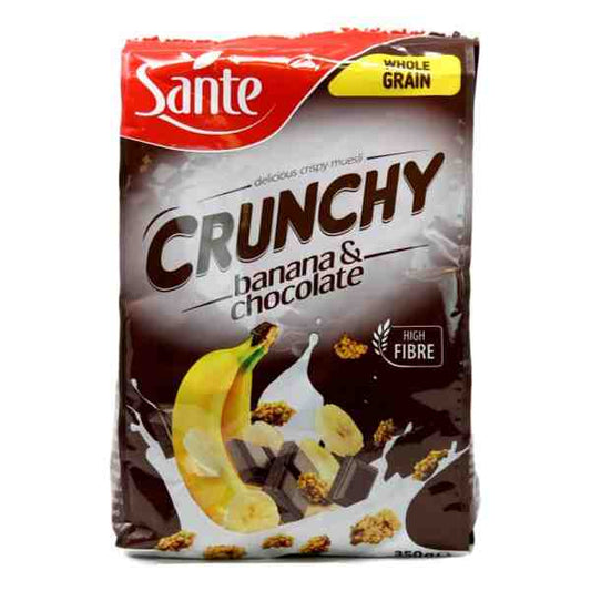 SANTE CRUNCHY BANANA & CHOCOLATE 14/350gr