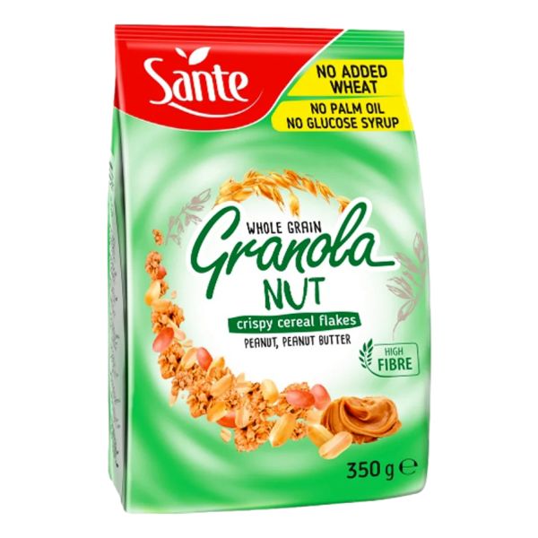 SANTE GRANOLA NUTS PEANUTS 350GR