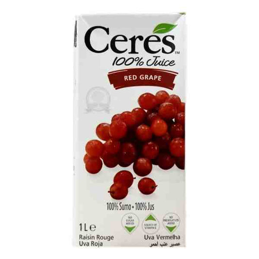 CERES RED GRAPE JUICE 1lt