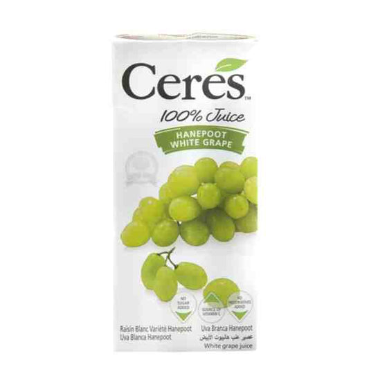 CERES HANEPOOT WHITE GRAPE 1lt