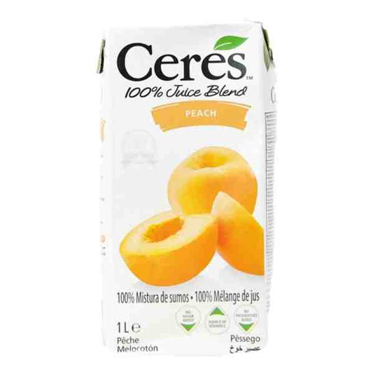 CERES PEACH JUICE 1lt