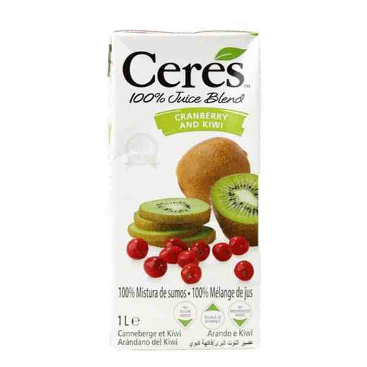 CERES CRANBERRY/KIWI JUICE 1lt