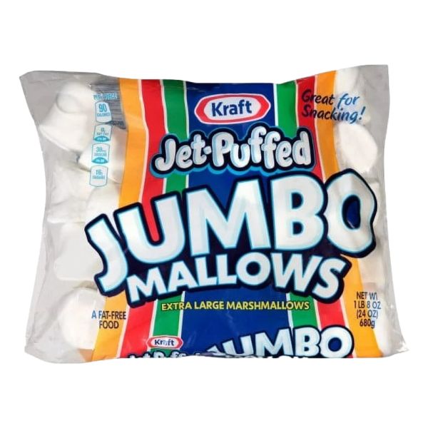MARSHMALLOW JUMBO JET PUFFED 24oz
