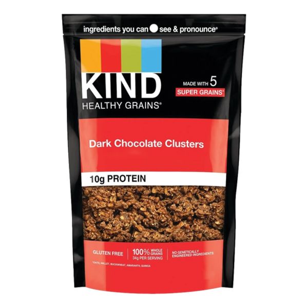 KIND DARK CHOCOLATE WHOLE GRAIN CLUSTERS