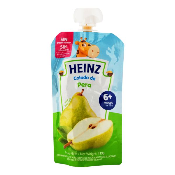 HEINZ BABY FOOD COLADO PEAR 113gr xxCBxx