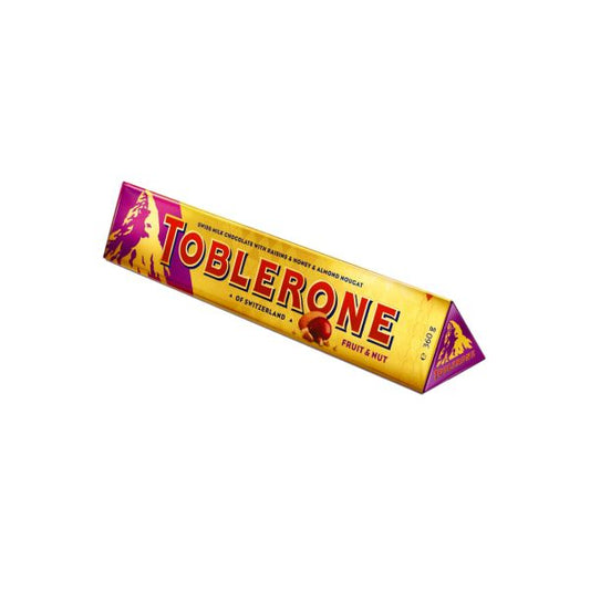 TOBLERONE MILK FRUIT & NUT WITH RAISINS & HONEY & ALMOND 360G