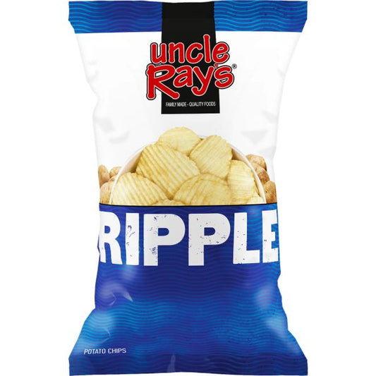 UNCLE RAY'S POTATO CHIPS  RIPPLE 8.5oz