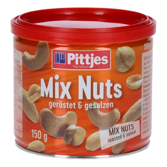 PITTJES SALTED  MIXED NUTS 150 GR