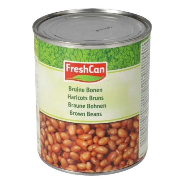 FRESHCAN BROWN BEANS  840 GR
