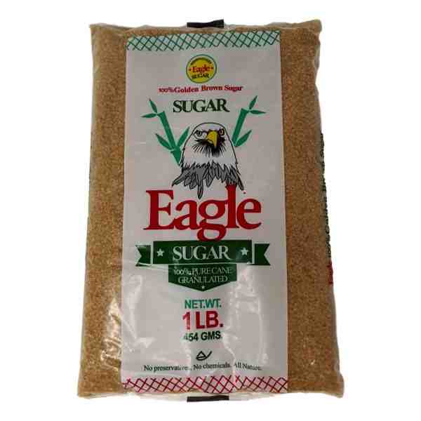 EAGLE SUGAR BROWN PLASTIC BAG 1lb