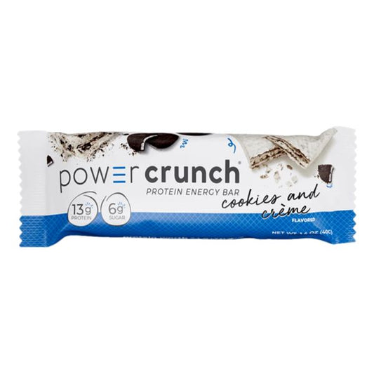 POWER CRUNCH BAR COOKIES & CREAM 1.40 oz