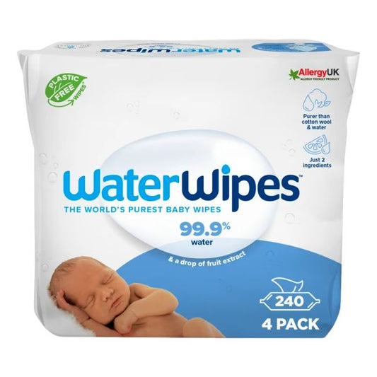 WATER WIPES BIO  VALUE PACK(4POF 60CT)