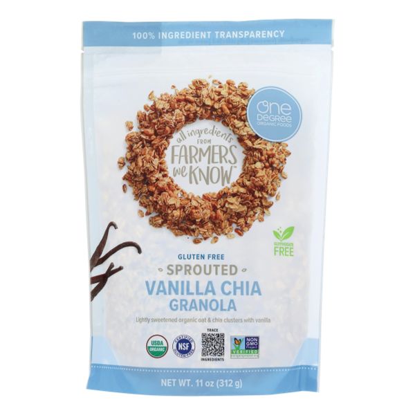 ONEDE ORGANIC GRANOLA VANILLA CHAI 11oz
