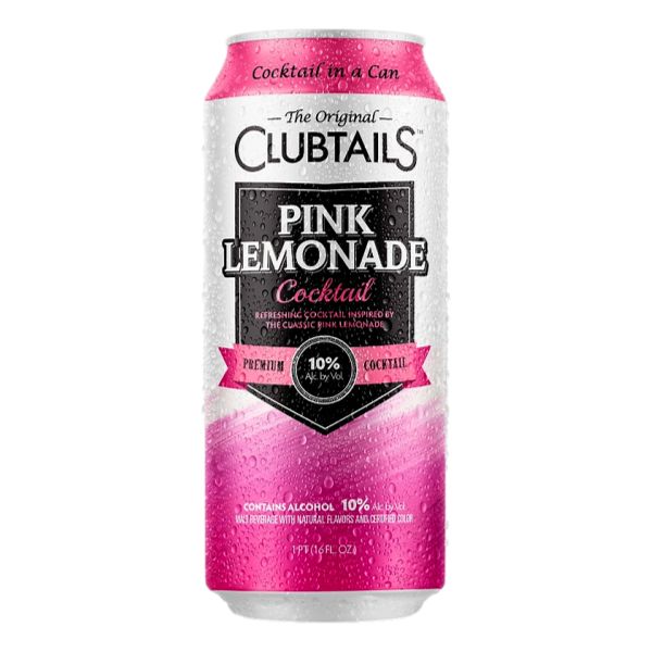 CLUBTAILS PINK LEMONADE 473ML 24/CS