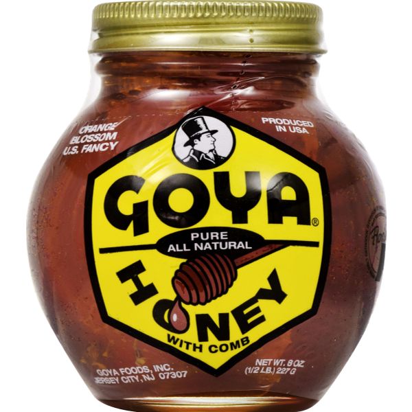 GOYA HONEY WITH COMB 8 OZ