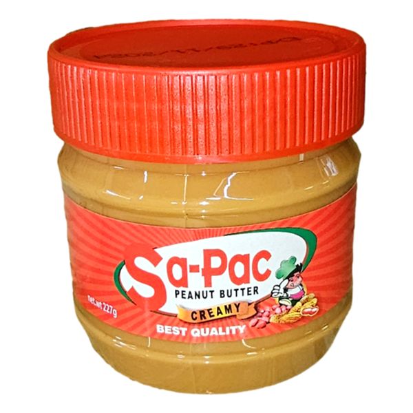 SA-PAC PEANUT BUTTER CREAMY 227gr