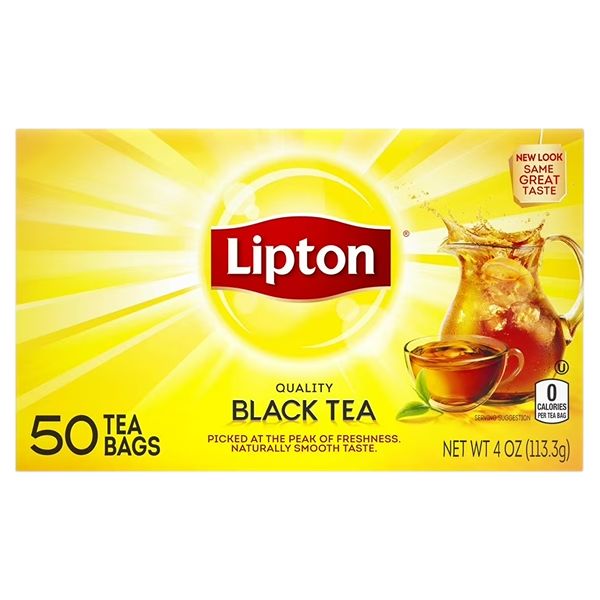 LIPTON YELLOW LABEL PREMIUN BLACK TEA 50CT xxCBxx