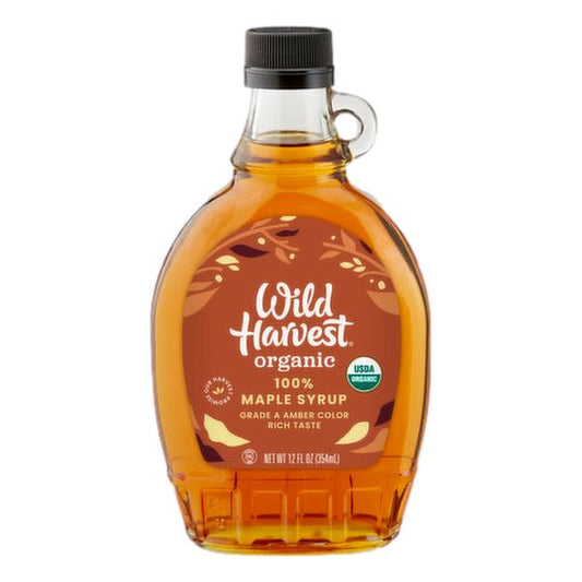 WH ORGANIC 100% PURE MAPLE SYRUP  12oz