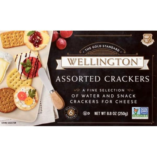 WELLINGTON ASSORTED CRACKERS 8.8 OZ