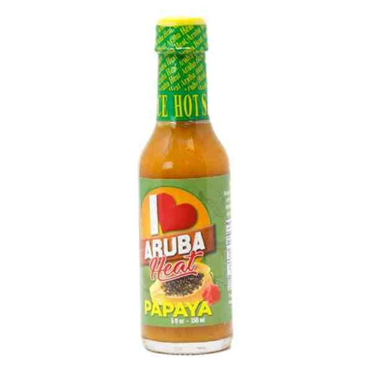 PAPAYA HEAT HOT SAUCE 5floz
