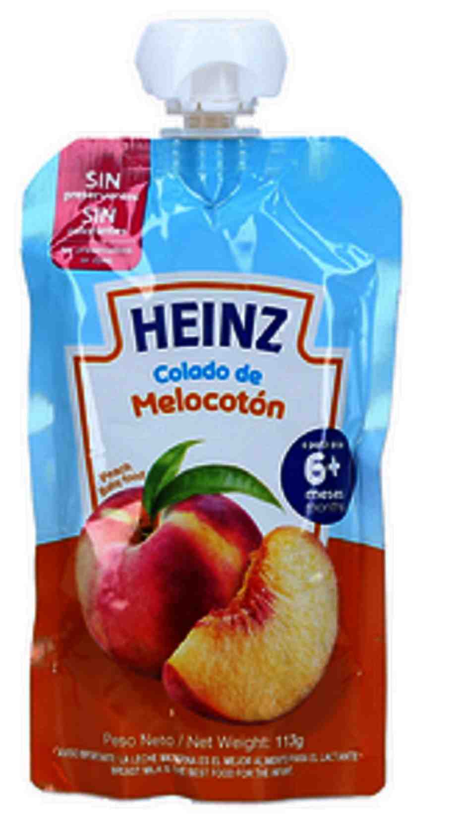 HEINZ COLADO MELOCOTON FLEX 105GR xxCBxx